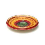 ROUND PLATTER HOT-CHA-CHA MELAMINE- 47.5 X 8.3 CM